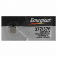Energizer Watch Batteries (Button Cell), Type: Silver Oxide, Voltage: 1.5 V, Diameter: 6.8 Mm, Height: 2.6 Mm