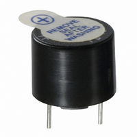 BUZZER MAGN 2.3KHZ 12MM PC MT