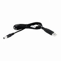 CABLE USB-A 5.5X2.1 CNTR NEG