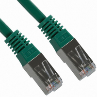 CABLE CAT.5E SHIELDED GREEN 3M