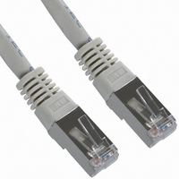 CABLE CAT6 DBL-SHIELDED GRAY 10M