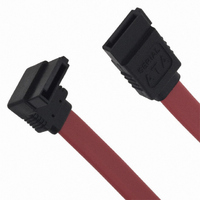 CABLE SERIAL ATA R/A FEMALE .3M