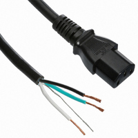 CORD SJT 18AWG 3COND SHLD 2M