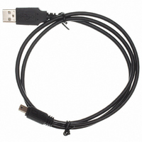 CBL USB A-MNI B CON 3' 28/28 AWG