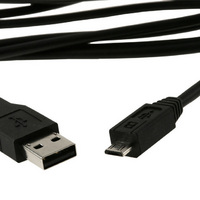 CABLE MICRO USB B TO STD A 1.0M