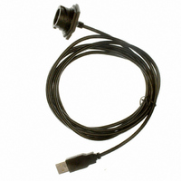 CABLE USB A RCPT BKHEAD-PLUG 2M