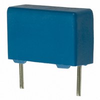 Capacitor,Met Polyester (MYLAR),150nF,400VDC,5-% Tol,50+% Tol