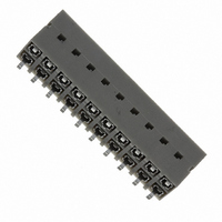 CONN RCPT 20POS .100 DL STR SMD