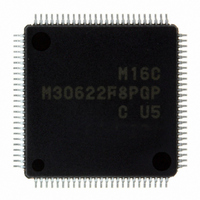 IC M16C MCU FLASH 64K 100LQFP