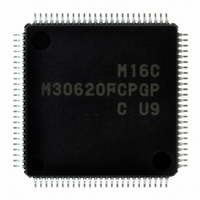 IC M16C MCU FLASH 128K 100LQFP