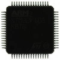MCU ARM 64KB FLASH MEM 64-LQFP