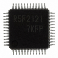 IC R8C/21 MCU FLASH 48LQFP