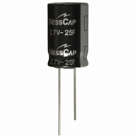 CAPACITOR ULTRA 25F 2.7V RADIAL