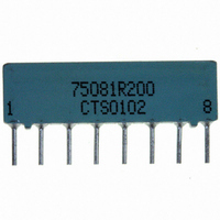 RES-NET 200 OHM 8PIN 7RES