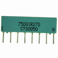 RES-NET 270 OHM 8PIN 7RES