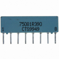 RES-NET 390 OHM 8PIN 7RES