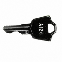 REPLACEMENT KEY A126