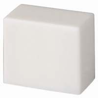 SWITCH CAP RECTANGLE WHITE