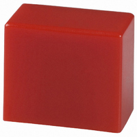 SWITCH CAP RECTANGLE RED