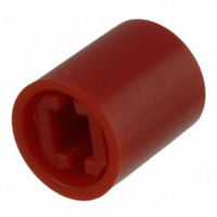 SWITCH CAP 8.5MM RND PLASTIC RED