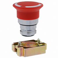 SWITCH UNIT 22MM E-STOP 40MM RED