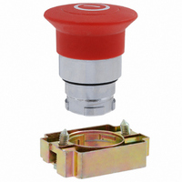 SWITCH UNIT 40MM PUSH-PULL RED