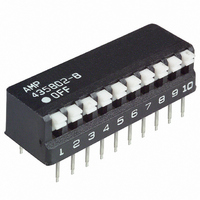 RIGHT ANGLE 10 POS DIP SWITCH