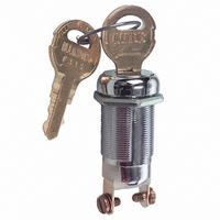 SWITCH KEYLOCK SPST ON-OFF 5A