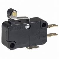 MICRO SWITCH, ROLLER LEVER SPDT 10A 250V