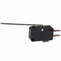 MICRO SWITCH, HINGE LEVER, SPDT 15A 250V