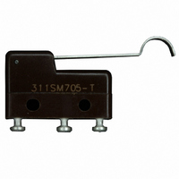 MICRO SWITCH, ROLLER LEVER, SPDT 4A 250V