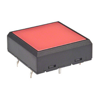 SWITCH TACT SQUARE SPST RED