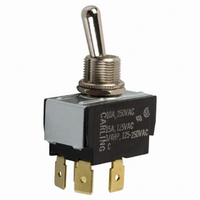 SWITCH TOGGLE DPST 15A .25O TAB