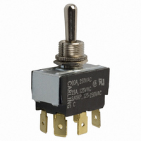 SWITCH TOGGLE DPDT 15A .250 TAB