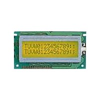 LCD Character Display Modules Gray Reflective