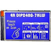 LCD Graphic Display Modules & Accessories Black/White Contrast White LED Backlight