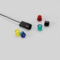 LED Mounting Hardware LED Cable Assem 5mm 24awg 8 Stripped
