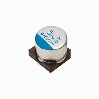 Aluminum Organic Polymer Capacitors 25V 10uF 6.3X5.7