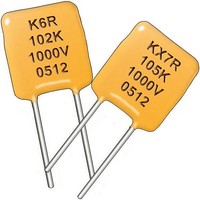 Multilayer Ceramic Capacitors (MLCC) - Leaded 1000volts .1uF X7R