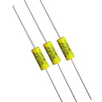 CAPACITOR POLYESTER FILM 3.3UF 63V AXIAL
