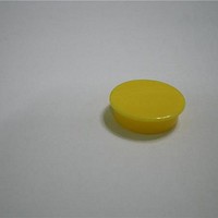 Knobs & Dials Yellow Cap-Plain 21mm Knob