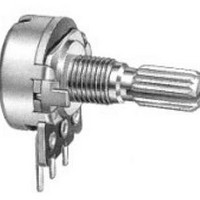 Panel Mount Potentiometers Rev Audio 25K Knurled Solder Lugs