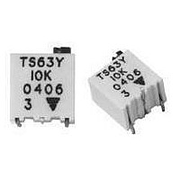Trimmer Resistors - Multi Turn TS63X103KT20