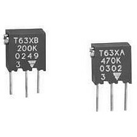 Trimmer Resistors - Multi Turn 1/4 SQ V/ADJ 25K