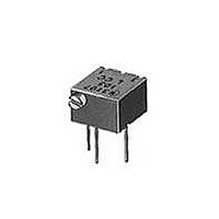 Trimmer Resistors - Multi Turn 500ohms Sealed 6mm SQ 12turn