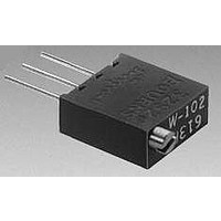 Trimmer Resistors - Multi Turn 3/8 1Kohms Sealed 10% Wire Leads