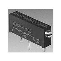Trimmer Resistors - Multi Turn 10Kohms 3/4inch Rectangular Panel Mt
