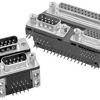 D-Subminiature Connectors R/A 15P RECPT .318