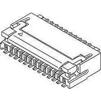 Flex Cable Connector,PCB Mount,27 Contacts,Number Of Contact Rows:1,SURFACE MOUNT Terminal,LOCKING