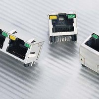 Telecom & Ethernet Connectors R/A RJ45 NONSHIELDED 8 CONT G/G LEDS